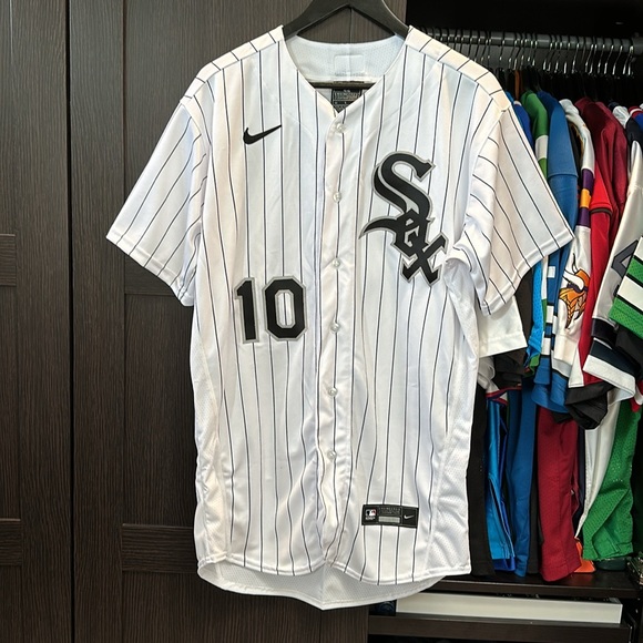 Yoan Moncada Chicago White Sox Nike Home Authentic Player Jersey - White - Picture 1 of 9